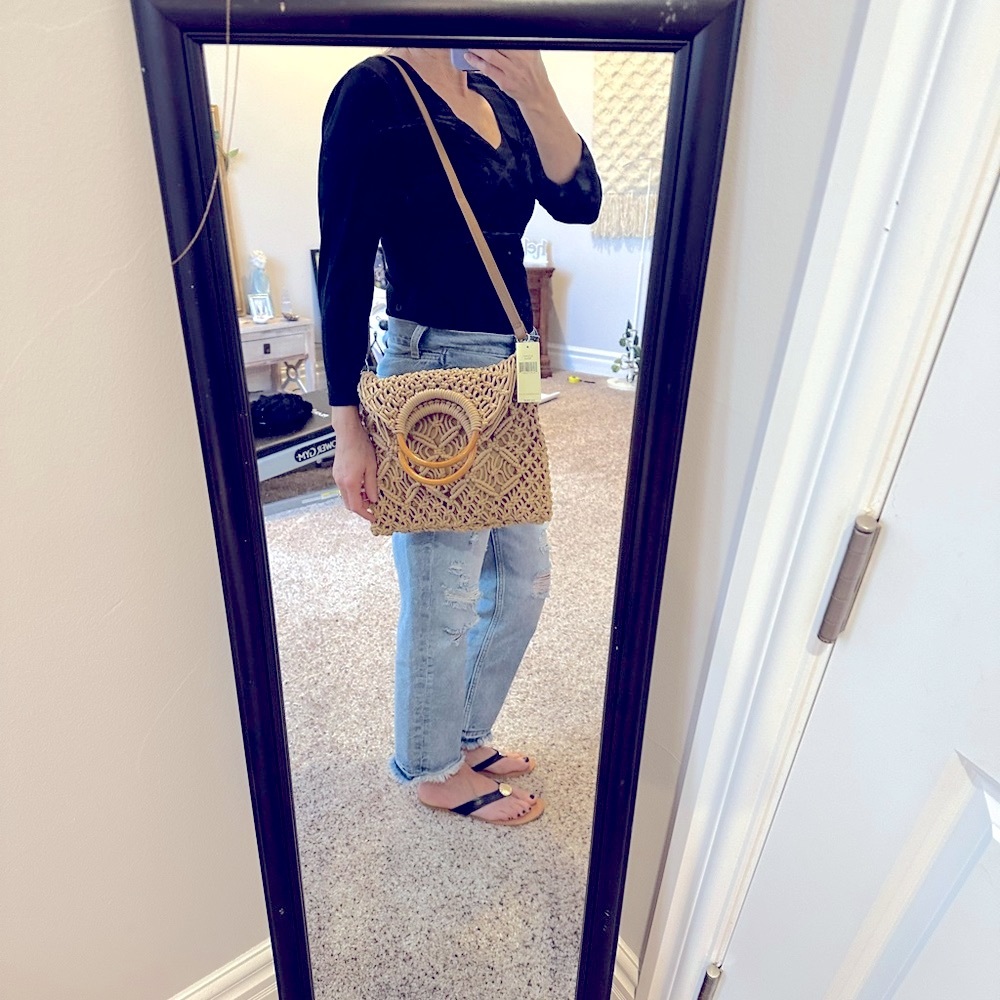 ❤️ Crossbody macrame bag! 🆕 Versatile summer bag! - Picture 2 of 6